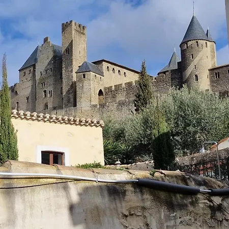 Ma Pierre A L'edifice, Face A La Cite Vue Sublime, Avec Terrasse * Carcassone