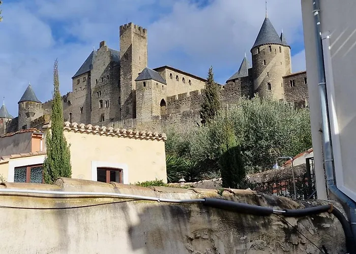 Ma Pierre A L'edifice, Face A La Cite Vue Sublime, Avec Terrasse * Carcassonne